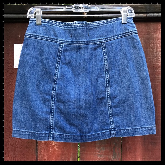 Free People denim skirt - Picture 6 of 8